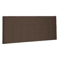Cabeceira Painel King 1,95m Verona Suede Caramelo - Pallazio