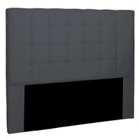 Cabeceira King 1,95m Verona Suede Cinza - Pallazio