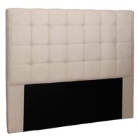 Cabeceira King 1,95m Verona Suede Bege - Pallazio