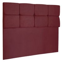 Cabeceira King 1,95m Nina Suede Marsala - Pallazio