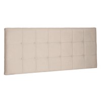 Cabeceira Painel King 1,95m Verona Suede Bege - Pallazio