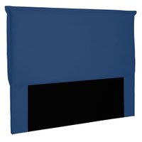 Cabeceira Queen 1,60m Veneza Suede Azul Marinho - Pallazio