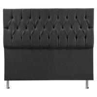 Cabeceira Casal 1,40m Madrid Suede Cinza - Pallazio