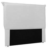 Cabeceira King 1,95m Veneza Corano Branco - Pallazio