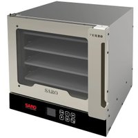 Forno Turbo Industrial Elétrico Saro 70L Painel Digital com 4 Esteiras Inox 220V