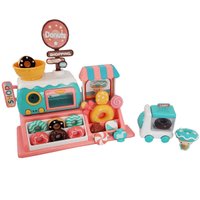 Brinquedo Mini Loja de Donuts Fenix Lojinha De Doces Confeitaria Musical com Luz