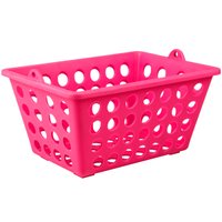 Cesto Plástico Organizador Caixa Organizadora 2,2l Cozinha Rosa