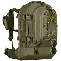 Mochila Tática Militar para Notebook Camping ou Viagem Duster Invictus 50 Litros Verde Oliva