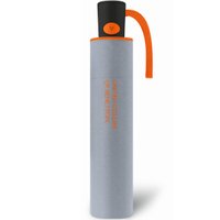 Guarda Chuva Automático Benetton Sombrinha De Bolsa Cinza E Laranja
