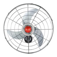 Ventilador de Parede Industrial Ventisol Power 70 Preto Bivolt