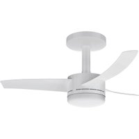 Ventilador de Teto Arno Ultimate VX10 3 Pás Branco com Globo de Vidro 220V