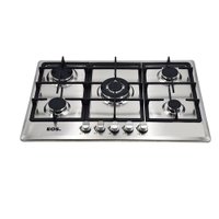 Cooktop a Gás 05 Bocas EOS ECG05 Inox Bivolt