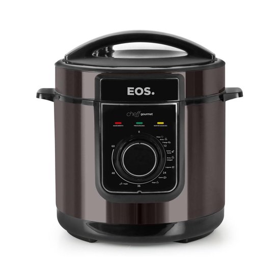 Panela de Pressão Elétrica EOS Multicooker 5L Titanium EPP50MT 110V
