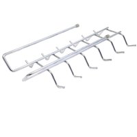 Suporte De Armário Para 12 Xícaras Aramado Organizador Cromado - 305