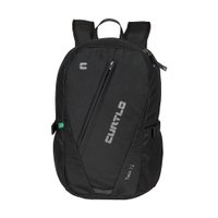 Mochila Curtlo Twin 12 Litros para Caminhadas Bike Impermeável Poliéster Preto