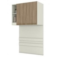 Modulo Henn Seletto Cabeceira e Ármario 2 Portas MC12-133