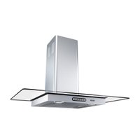 Coifa de Parede 80cm Vidro Reto Duto Slim Inox Nardelli
