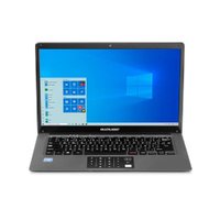 Notebook Legacy Cloud Win 10 Home Intel Quad 4GB 64GB eMMC + Micro SD 64GB 14,1 HD Cinza - PC139