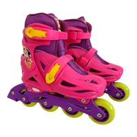 Patins Inline Ajustável Tam. 35-38 O Show da Luna Multikids - BR1748