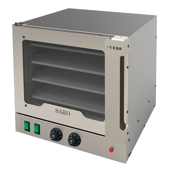 Forno Turbo Elétrico com 4 Esteiras Saro 220V FT22