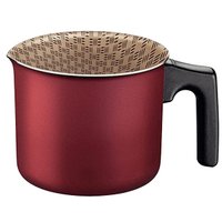 Fervedor Tramontina 1,2L em Alumínio Antiaderente Starflon Max com Cabo Baquelite Vermelho