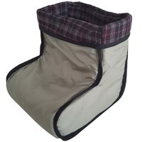 Bota Pantufa Térmica Elétrica Massageadora Sonobel Digital 220v