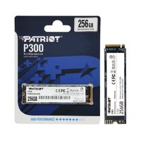 SSD 256GB Patriot P300, M.2 2280 PCIe 3x4 NVMe 1.3, Leitura 1700MB/s, Grav. 1100MB/s - P300P256GM28