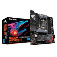 Placa Mãe Gigabyte B660M AORUS PRO DDR4, Intel 13ª/12ª Geração, LGA1700, DDR4, Micro ATX
