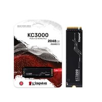 SSD Gamer Kingston KC3000, 2TB, M.2 2280, PCIe 4.0 NVMe, 7000MB/s - 7000MB/s - SKC3000D/2048G