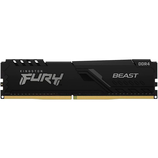 Memória Kingston Fury Beast, 8GB, DDR4, 2666MHz, CL16 - KF426C16BB/8