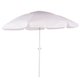 Ombrelone Maresias em Bagum 2,50m Guarda Sol Articulável com Manivela Belfix Branco