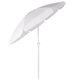 Ombrelone Maresias em Bagum 2,50m Guarda Sol Articulável com Manivela Belfix Branco