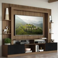 Rack Estante com Painel TV 65" e 2 portas Rio Multimóveis - F3395