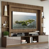 Rack Estante com Painel TV 65" e 2 portas Rio Multimóveis - F3395