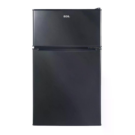 Frigobar Duplex EOS EFB140D 88 Litros Preto