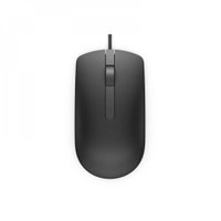 Mouse Óptico MS116 Cabo USB com Roda de Rolagem Dell