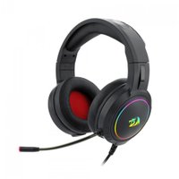 Headset Gamer Mento H270-rgb Couro Sintético Redragon