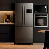 Refrigerador Brastemp Bro85ak Inverse 554l Inox 127v