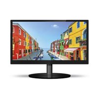 Monitor 18,5 Led Pctop Slim Vga Hdmi Vesa Preto Bivolt