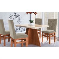 Conjunto De Mesa Zamarchi Tampo De Vidro
