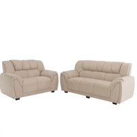 Sofa 3 E 2 Lugares Parana Moscou 4075 Bege