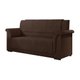 Sofá 2 E 3 Lugares Itália Marrom Suede