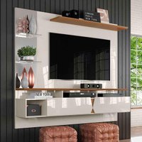 Painel para TV até 55 polegadas Intense Off White/Damasco