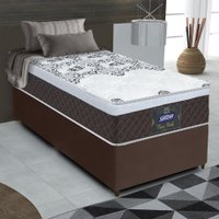Cama Box Solteiro Molas Ensacadas New York 88x188x66cm