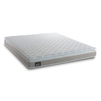 Colchão Casal Espuma D33 Millenium 138x188x19cm Bege/ Branco c/ pillow top
