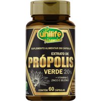 Própolis Verde + Vitamina C Zinco Selênio 60 cáps de 500mg