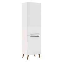 Paneleiro Duplo 2 Portas Favorita Branco Lacca