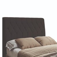 Cabeceira Para Cama Box Casal Istambul Dobuê 1.40m Chocolate