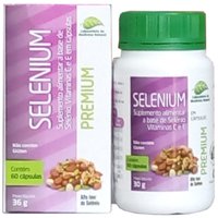 Selênio Premium com Vitamina C e E 60 Cápsulas
