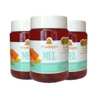 Mel Flores de Eucalipto 500g - Eleito o Melhor Mel do Mundo Kit com 3